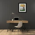 thumbnail image 3 of Wang, Melissa 25x32 Black Ornate Wood Framed with Double Matting Museum Art Print Titled - Rainy Season III, 3 of 4