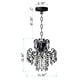 thumbnail image 2 of Candelabro Q&S Mini Crystal Pink, 1 luz E26, para habitación de princesa, 2 of 9