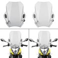thumbnail image 3 of Motorcycle Windscreen For Yamaha MT07 MT09 HONDA 43x40cm Black, 3 of 5