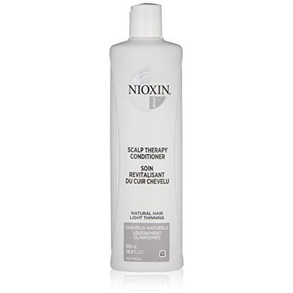 Nioxin - Système 1 - Revitalisant de Traitement du Cuir Chevelu pour Cheveux Naturels, Fins, Normaux à Fins 1L