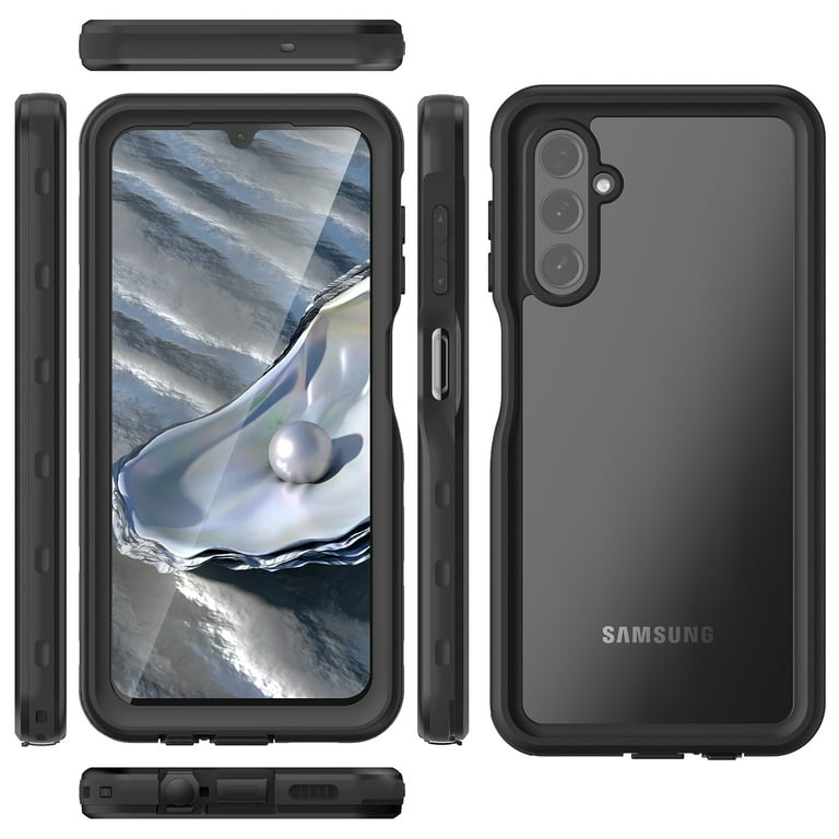 Dteck for Samsung Galaxy A14 5G Waterproof Case with Built-in Screen  Protector, Rugged Full Body Underwater Dustproof Shockproof Drop Proof  Protective Clear Cover for Samsung Galaxy A14 5G, Black 