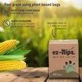 thumbnail image 2 of ez-Ripz 100% Compostable Pet Waste Bags, ASTM D6400 Compliant, Plant Based Doggie Bags, 2 of 5