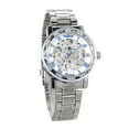 thumbnail image 1 of WINNER WINNER S1089-2 Montre Mécanique Rétro de Luxe pour Homme avec Bracelet en Acier Inoxydable, Cadran Blanc et Conception Résistante à l'Eau, 1 of 6