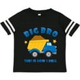 thumbnail image 3 of Inktastic Dump Truck Big Bro Boys Toddler T-Shirt, 3 of 5