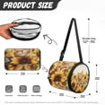 thumbnail image 7 of ZIATUBLE Cute Cat Towel Dispenser Cover Sunflower Paper Dust Cover Case Kitchen Paper Towel Holder Organizer Lightweight Carrying and Storage Case Reusable Travel Portable Roll Bag, 7 of 7
