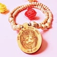 thumbnail image 2 of Kamada Combination of Shri KhatuShyam ji round pendant tulsi mala and exquisite Shri KhatuShyam ji lotusTulsi (basil) mala,Spritual Pendant Necklace for Women and Men, 2 of 5