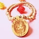 thumbnail image 2 of Kamada Combination of Shri KhatuShyam ji round pendant tulsi mala and Hanuman Rudraksha mala,Spritual Pendant Necklace for Women and Men, 2 of 5