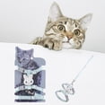 thumbnail image 4 of Arnés para gatos jinwen Correa suave para gatos Verde L, 4 of 8