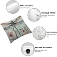 thumbnail image 4 of SHANXI Throw Pillow Covers Home Decor Flower Summer Pillow Cases Decorative 12x12in, 4 of 5