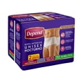 thumbnail image 2 of Ropa interior Depend nocturno ultra unisex L-XL 8 pzas, 2 of 7