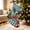 Sky Blue M, variant on Christmas Stockings,Decorative Hanging Ornaments,Christmas Stocking Classic Large Stockings Santa Snowman Reindeer Bear Xmas Character for Family Holiday Christmas Party Decorations(Beige M 9*6in)