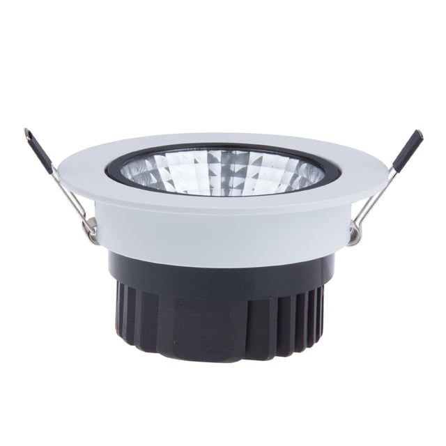 Dimmableled Cob Luz De Techo Foco Empotrable Downlight Blanco Cálido Ac 100-245V 12W Guardurnaity HA026203-00