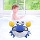 thumbnail image 4 of Juguete de baño para bebé, 12 melodías suaves, juguetes de baño para jugar en el baño (azul), 4 of 5