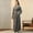 Grey, variant on Women's Flannel Pajamas Large Coral Velvet Bathrobe Autumn And Winter Long Thick Pajamas Dressing Gowns for Women Petite Japanese Kimonos for Women plus Size plus Size Robe Silk