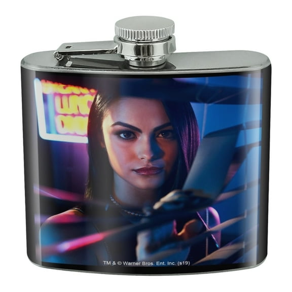 Riverdale Veronica Character Stainless Steel 5oz Hip Drink Kidney Flask