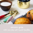 thumbnail image 3 of Styled Settings Gold Stainless Steel Measuring Cups and Spoons Set, 3 of 6