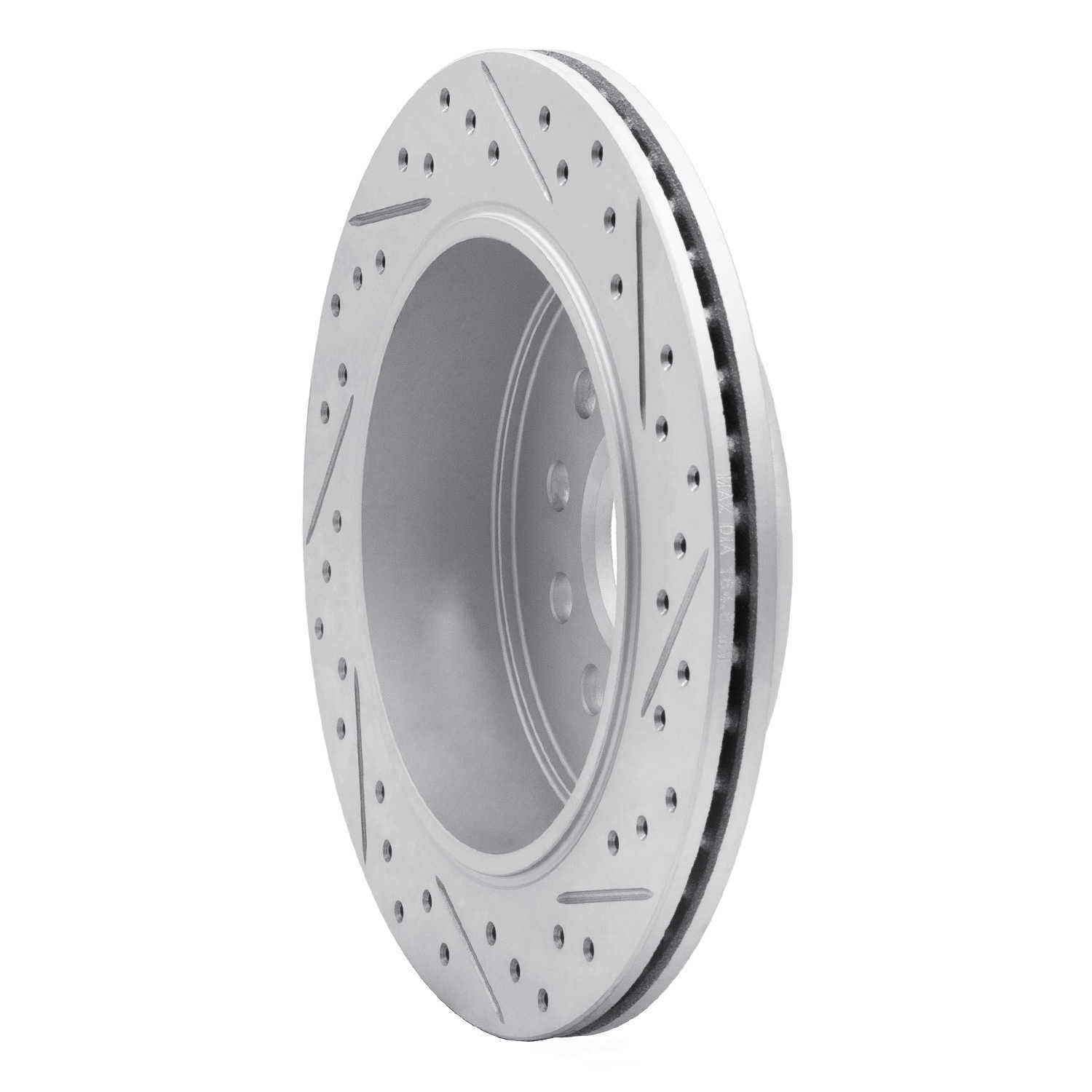 Dynamic Friction Company 830-55003L DFC Geoperformance Rotor - Drilled and Slotted