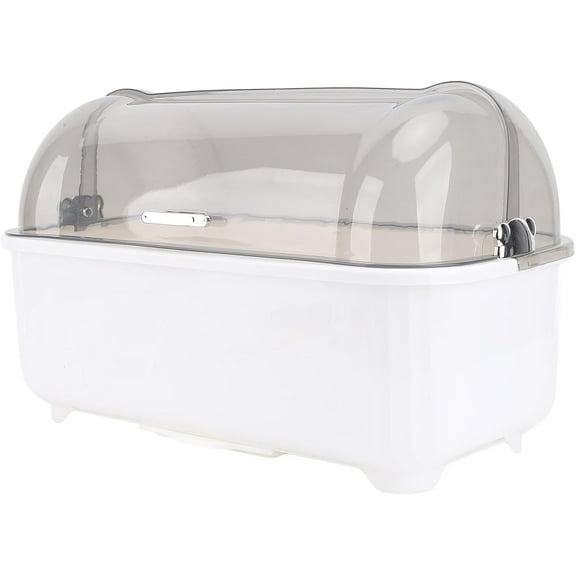 Dish Drying Rack with Cover Kitchen Counter Multifunction Space Saving Bottle Dryer Holder Organizer Extra Large Incanus