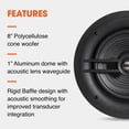 thumbnail image 3 of Altavoz de techo JBL Stage 280C con woofer de 8 cm, 3 of 6