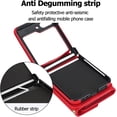 thumbnail image 6 of REQO for Samsung Galaxy Z Flip 5 Accordion Crossbody Wallet Case, 4 Card Slots, RFID Blocking, and Adjustable Strap - Stylish and Versatile Accessory for The Modern, Chic Woman, 6 of 9