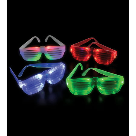 Lumistick LED Flashing 80s Sunglasses