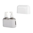 thumbnail image 2 of Travel Bottles for Toiletries Empty Reusable Toiletry Container Refillable for Shampoo Body Wash Cosmetics Perfumes Foam Soap 2pcs gray, 2 of 8