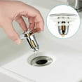 thumbnail image 4 of Bathroom Basin Core Bounce Drain Filter Pop Up Sink Plug Stopper Water Filter, 4 of 6