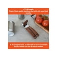 thumbnail image 5 of IMUSA  Chef WL Stainless Steel Can Opener with Wood Look Handles, 5 of 9