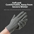 thumbnail image 3 of PuSpu Winter Gloves Brushed Fleece Unisex Thermal Cold Proof Touchscreen Cycling Travel Windproof Driving Outdoor Sports, 3 of 3