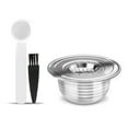 thumbnail image 2 of Entonnoir, Hines Bialetti avec Cuillère Brosse Rechargeable Café avec Cuillère Acier Café Rechargeable Acier Inoxydable Café Réutilisable Café Huiop Ziem Buzhi Café Réutilisable Mewmewcat, 2 of 6