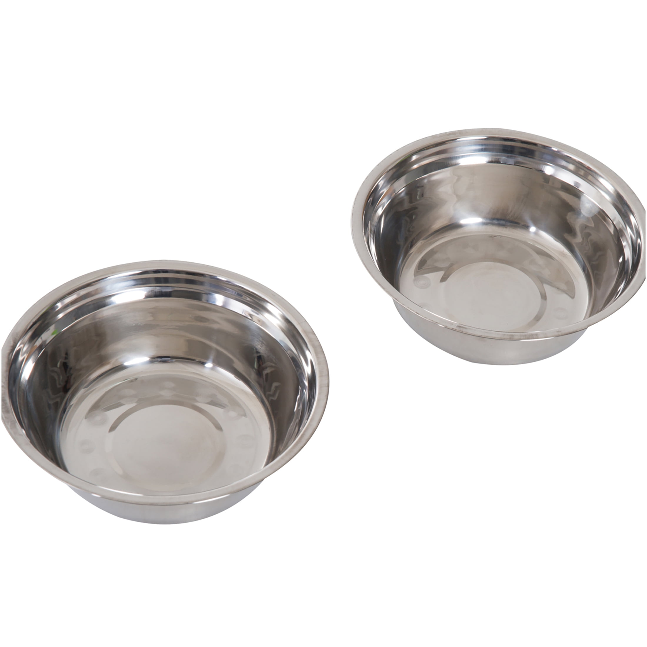 JERFIT 23 Inch Elevated Dog Feeder Stand with 2 Stainless Steel Bowls, Anti-Slip Pet Dining Station for Improved Digestion, Wooden Raised Food & Water Bowl Holder for Medium Large Dogs, Black