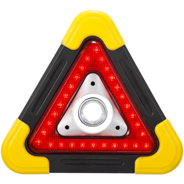 3 in 1 LED Work Light Powerful Triangle Warning Light Car Road Warning