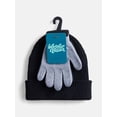 thumbnail image 2 of Wonder Nation Kids' Beanie Hat and Gloves Set, 5- Piece, 2 of 4