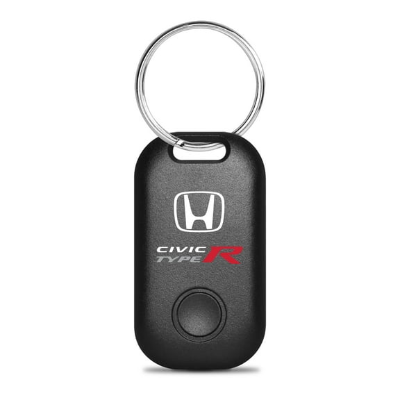 Honda Civic Type-R Black Cell Phone Bluetooth Smart Tracker Locator Key Chain for Car Key, Pets, Wallet, Purses, Handbags