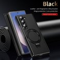 thumbnail image 3 of Allytechgroup Shockproof Case for Samsung Galaxy Z Fold 7, Magnetic Cover Support Wireless Charging Anti-Scratch Ring Bracket Stand Bumper Rugged Phone Case for Galaxy Z Fold 7, Black, 3 of 9