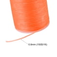 thumbnail image 3 of Unique Bargains Coral Polyester Waxed Leather Sewing Thread, 98 Yards, 3 of 5