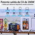 thumbnail image 2 of Central eléctrica portátil generador solar 151wh/200w Flashfish E200, 2 of 7
