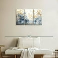 thumbnail image 2 of Elephant Stock Speckled Blue Forest Ii Wall Art - Horizontal Multi Panel Canvas - Living Room Wall Decor - Nature Multi Panel - Yellow And Brown Decor - 33" x 20", 2 of 4