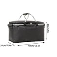 thumbnail image 2 of Lunch Bag Clearance! Anckoeil Folding Cooler Box Picnic Bag Portable Heat Preservation Food Storage Bag, 2 of 6