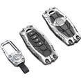 thumbnail image 1 of Zinc Alloy Key Fob Cover,Keychain,Full Protection Car Key Case for Altima Maxima Murano Pathfinder Rogue Sentra Versa Titan XD GTR Armada Smart Keyshell Accessories, 1 of 6