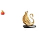 thumbnail image 1 of Escultura de cisne para escritorio, figura de resina, adorno de mesa, arte artesanal, estatua adecuada para decoración del hogar, regalo, boda, fiesta, 1 of 8