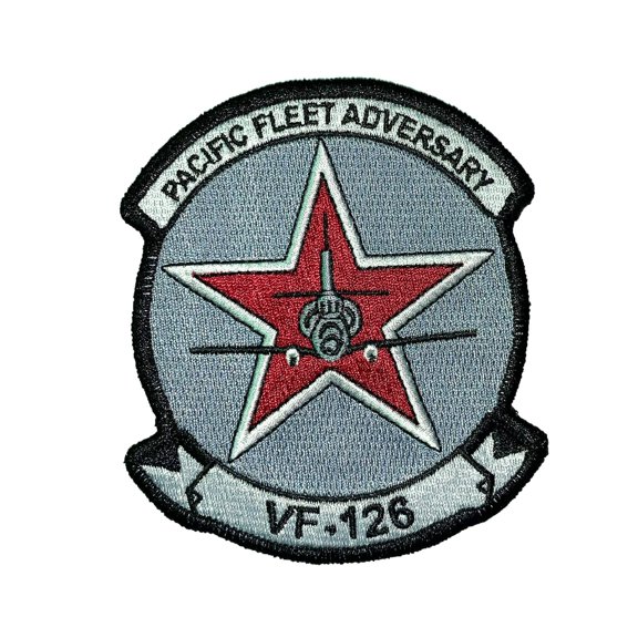 VF-126 Pacific Adversary Squadron Patch – Sew on