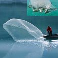 thumbnail image 2 of Fishing Cast Net, Fishing Accessories, One-Finger Mesh Pond Farm Outdoor For Large And Small Fish 2.4m, 2 of 8