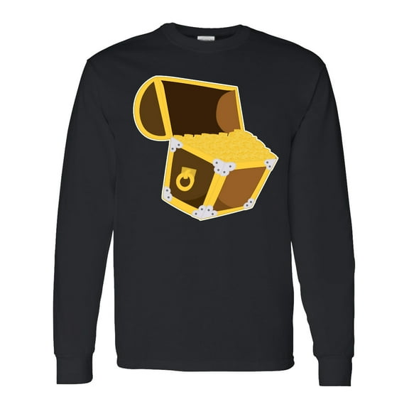 Inktastic Treasure Chest Long Sleeve T-Shirt