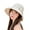 Beige, variant on Meidiya Women's Ponytail Bowknot Sun Hat UV Foldable Sun Hat Bucket Cap Wide Brim Beach Fishing Hat