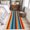 Multi, variant on Runner Rug 2 x 6 Ft, Colorful Striped Washable Non-Slip Floor Mat for Kitchen Hallway/Entryway, Boho Rainbow Abstract Stripes Lines Long Kitchen Runner Area Rugs for Living Room, Low-Profile