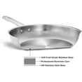thumbnail image 4 of Koch Systeme CS Stainless Steel Cookware Set 10 Piece, 18/10 Stainless Steel Pots and Pans Set for Professional Cooking, Induction Compatible, Dishwasher and Oven Safe, 4 of 8