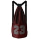 thumbnail image 1 of Baloncesto Hombro Impermeable para Gran Capacidad Entrenamiento para Estudiantes Baloncesto Almacenamiento Con Cordón Conveniente (Borgoña Grande), 1 of 9