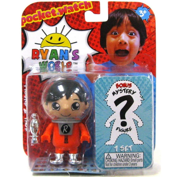 Ryan's Child World Space Base Ryan & Mystery Figure, Red, 2 Pack