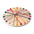 thumbnail image 4 of Juego de mesa para desenredar cuerdas Brainy Knots, cuerda portátil para interacción entre padres e hijos Redondo, 4 of 9